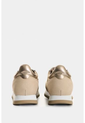 Tenis De Cuero Y Textil Para Mujer Flora Tenis De Cuero Y Textil Para Mujer Flora Arena 34 VÉLEZ