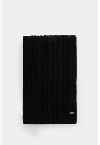 Bufanda Tejida Para Hombre Sierra Bufanda Tejida Para Hombre Sierra Negro XS VÉLEZ Vélez