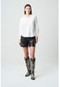 Camisa Manga Larga Basic En Tejido Plano Para Mujer Detalle Millaré Camisa Manga Larga Basic En Tejido Plano Para Mujer Detalle Millaré Blanco L VÉLEZ de Vélez
