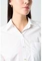 Camisa Manga Larga Basic En Tejido Plano Para Mujer Detalle Millaré Camisa Manga Larga Basic En Tejido Plano Para Mujer Detalle Millaré Blanco L VÉLEZ de Vélez