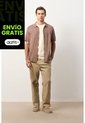 Camisa Manga Corta Tejida Para Hombre Ikal Camisa Manga Corta Tejida Para Hombre Ikal Tabaco XXL VÉLEZ de Vélez