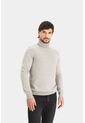 Sweater Cuello Tortuga Tejido Para Hombre Sweater Cuello Tortuga Tejido Para Hombre Gris S Vélez de Vélez