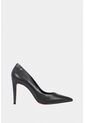 Tacones Cerrados De Cuero Liso Tacones Cerrados De Cuero Liso Negro 40 VÉLEZ de Vélez