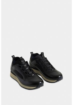 Tenis Neo 2 De Cuero Para Hombre Con Perforaciones Láser Tenis Neo 2 De Cuero Para Hombre Con Perforaciones Láser Negro 38 VÉLEZ