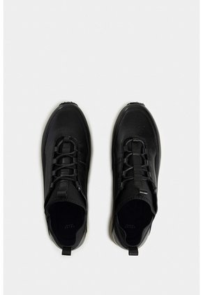 Tenis Neo 2 De Cuero Para Hombre Con Perforaciones Láser Tenis Neo 2 De Cuero Para Hombre Con Perforaciones Láser Negro 38 VÉLEZ