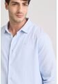 Camisa Oxford Manga Larga Calagua Para Hombre Semifitted Camisa Oxford Manga Larga Calagua Para Hombre Semifitted Azul Claro XL VÉLEZ de Vélez