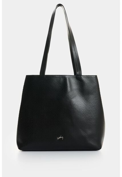 Shopping Munai En Cuero Grabado Para Mujer Shopping Munai En Cuero Grabado Para Mujer Negro VÉLEZ