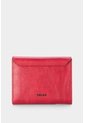 Billetera Twist De Cuero Para Mujer Sistema De Cierre Con Broche Billetera Twist De Cuero Para Mujer Sistema De Cierre Con Broche Rojo VÉLEZ de Vélez