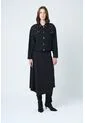 Chaqueta Black Para Mujer Silueta Trucker Chaqueta Black Para Mujer Silueta Trucker Negro XL VÉLEZ de Vélez