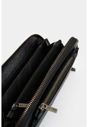 Billetera Porta Chequera De Cuero Para Mujer Esmeralda Billetera Porta Chequera De Cuero Para Mujer Esmeralda Negro VÉLEZ