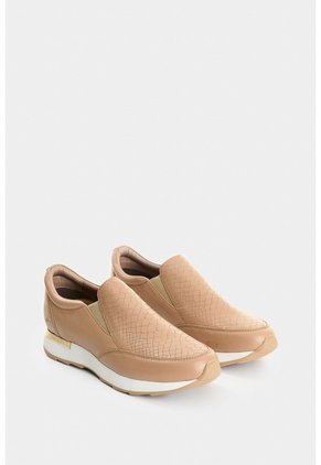 Mocasines De Cuero Grabado Para Mujer Zippa 2 Mocasines De Cuero Grabado Para Mujer Zippa 2 Arena 38 VÉLEZ