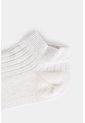 Calcetines Tobilleros Sereno Para Mujer Detalle Lúrex Calcetines Tobilleros Sereno Para Mujer Detalle Lúrex Crema XS VÉLEZ de Vélez