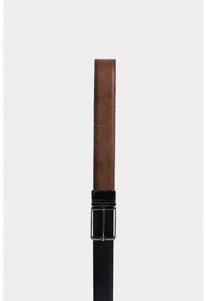 Cinturón Doble Faz De Cuero Para Hombre Nila Cinturón Doble Faz De Cuero Para Hombre Nila Miel 38 VÉLEZ