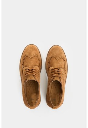 Zapatos De Cordón En Cuero Para Hombre Alessio 2 Zapatos De Cordón En Cuero Para Hombre Alessio 2 Miel 39 VÉLEZ