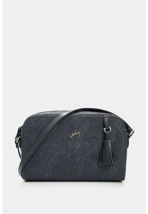 Manos Libres Verona De Cuero Para Mujer Grabado Placa Palmera Manos Libres Verona De Cuero Para Mujer Grabado Placa Palmera Azul Oscuro VÉLEZ