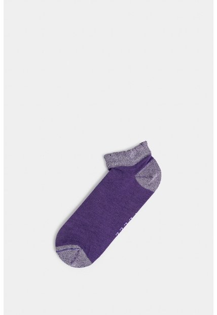 Calcetines Tobilleros En Algodón Para Mujer Brillo Calcetines Tobilleros En Algodón Para Mujer Brillo Mora XS VÉLEZ