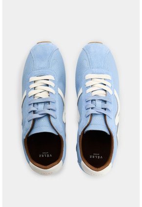 Tenis En Cuero Para Hombre Blooms Tenis En Cuero Para Hombre Blooms Azul Claro 42 VÉLEZ