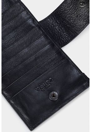 Billetera Porta Chequera Amatista De Cuero Artesanal Para Mujer Manija Anudada Billetera Porta Chequera Amatista De Cuero Artesanal Para Mujer Manija Anudada Negro Vélez