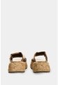 Sandalia Plataforma De Cuero Y Yute Para Mujer Ivory Sandalia Plataforma De Cuero Y Yute Para Mujer Ivory Bronce 37 VÉLEZ de Vélez