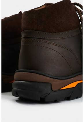 Botas Buthan Caña Media De Cuero Para Hombre Hiking Botas Buthan Caña Media De Cuero Para Hombre Hiking Cafe 41 VÉLEZ