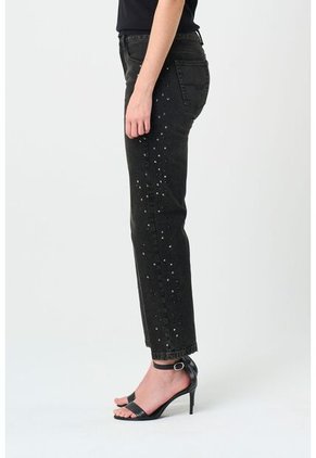 Jean Mom Fit High Waist Para Mujer Lagun Jean Mom Fit High Waist Para Mujer Lagun Negro 12 VÉLEZ