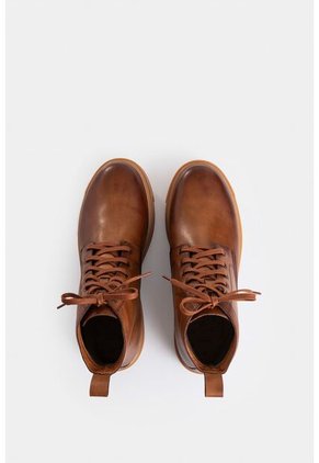 Botas Alameda De Cuero Para Hombre Atemporal Botas Alameda De Cuero Para Hombre Atemporal Miel 43 VÉLEZ