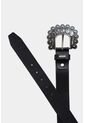 Cinturón Unifaz Mars De Cuero Para Mujer Silueta Hexagonal Cinturón Unifaz Mars De Cuero Para Mujer Silueta Hexagonal Negro S VÉLEZ de Vélez