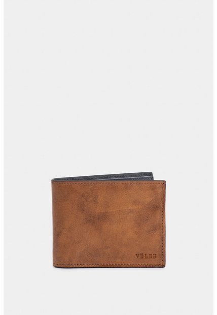 Billetera Sunlight De Cuero Para Hombre Contraste Billetera Sunlight De Cuero Para Hombre Contraste Miel VÉLEZ