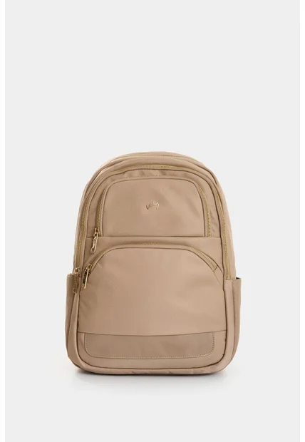 Tula Morral En Lona Y Cuero Para Mujer Biel Tula Morral En Lona Y Cuero Para Mujer Biel Arena VÉLEZ