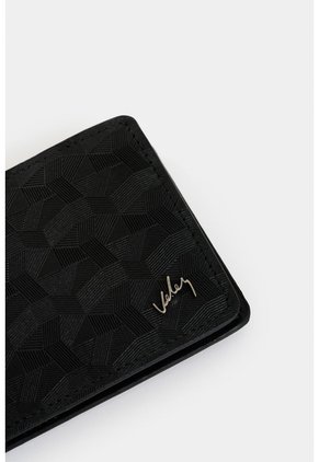 Billetera Jalisco De Cuero Para Hombre Placa óptica Billetera Jalisco De Cuero Para Hombre Placa óptica Negro VÉLEZ