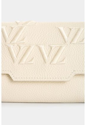 Billetera De Cuero Para Mujer Magnolia 2 Billetera De Cuero Para Mujer Magnolia 2 Blanco VÉLEZ