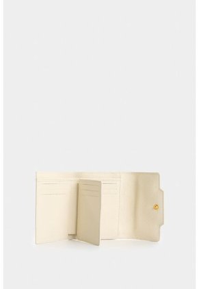 Billetera De Cuero Para Mujer Magnolia 2 Billetera De Cuero Para Mujer Magnolia 2 Blanco VÉLEZ