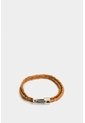 Manilla De Cuero Trenzado Para Hombre Sienna Manilla De Cuero Trenzado Para Hombre Sienna Miel VÉLEZ de Vélez