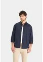 Camisa En Popelina Para Hombre Semifitted Camisa En Popelina Para Hombre Semifitted Azul Oscuro XL VÉLEZ de Vélez