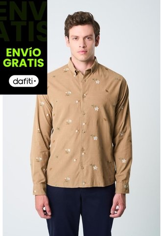 Camisa Lyra 2 Manga Larga Para Hombre Semi Fitted Camisa Lyra 2 Manga Larga Para Hombre Semi Fitted Kaky L VÉLEZ Vélez