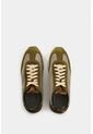 Tenis De Cuero Y Textil Para Mujer Flora Tenis De Cuero Y Textil Para Mujer Flora Verde Oliva 38 VÉLEZ de Vélez