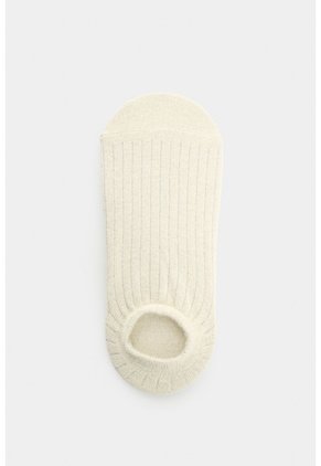 Calcetines Tipo Baleta En Algodón Con Lúrex Para Mujer Savia Calcetines Tipo Baleta En Algodón Con Lúrex Para Mujer Savia Crema XS VÉLEZ