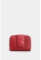 Billetera Hiedra De Cuero Para Mujer Grabado Billetera Hiedra De Cuero Para Mujer Grabado Rojo VÉLEZ de Vélez