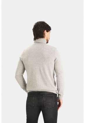 Sweater Cuello Tortuga Tejido Para Hombre Sweater Cuello Tortuga Tejido Para Hombre Gris S Vélez
