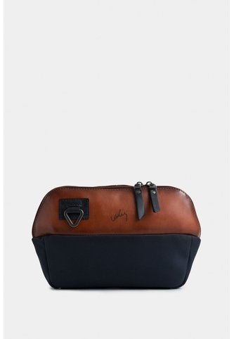 Riñonera Kanvas 2 De Cuero Para Hombre Contraste De Color Riñonera Kanvas 2 De Cuero Para Hombre Contraste De Color Brandy VÉLEZ Vélez