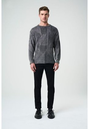 Jean Lucca En Black Denim Para Hombre Semi Fitted Jean Lucca En Black Denim Para Hombre Semi Fitted Negro 32 VÉLEZ