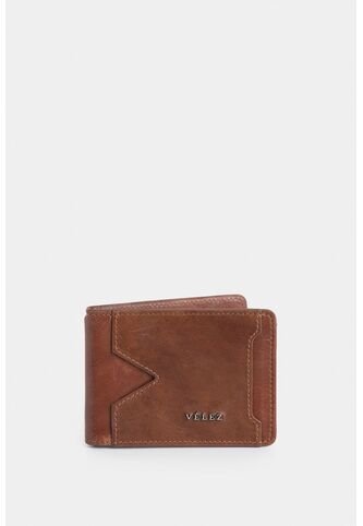 Porta Billetes Lunar 2.0 De Cuero Para Hombre Casual Porta Billetes Lunar 2.0 De Cuero Para Hombre Casual Miel VÉLEZ Vélez