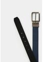 Cinturón Doble Faz De Cuero Para Hombre Lucian Cinturón Doble Faz De Cuero Para Hombre Lucian Azul Oscuro 32 VÉLEZ de Vélez