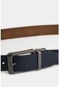 Cinturón Doble Faz Dobra De Cuero Para Hombre Vintage Cinturón Doble Faz Dobra De Cuero Para Hombre Vintage Azul Oscuro 38 VÉLEZ de Vélez