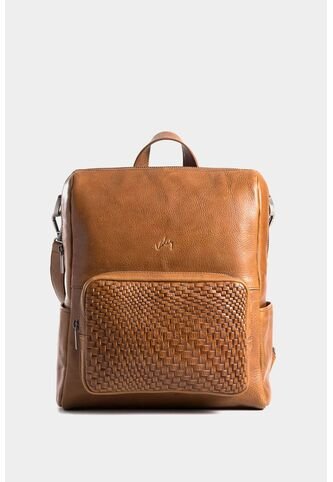 Morral Mini Saba De Cuero Para Mujer Multifunción Morral Mini Saba De Cuero Para Mujer Multifunción Miel VÉLEZ Vélez