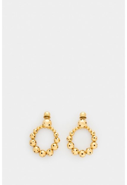 Aretes Metálicos Encore Aretes Metálicos Encore Dorado VÉLEZ