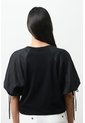 Camiseta En Lino Y Tejido De Punto Para Mujer Gael Camiseta En Lino Y Tejido De Punto Para Mujer Gael Negro L VÉLEZ de Vélez