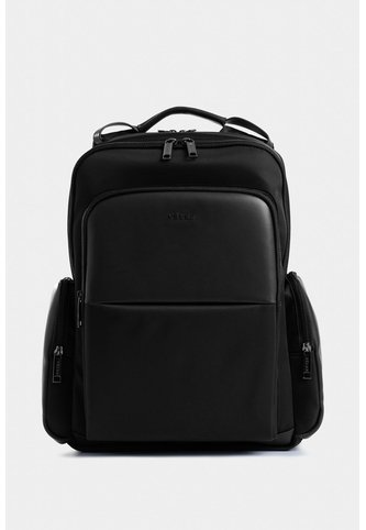 Tula Morral Caval De Lona Y Cuero Para Hombre Confort Tula Morral Caval De Lona Y Cuero Para Hombre Confort Negro VÉLEZ Vélez