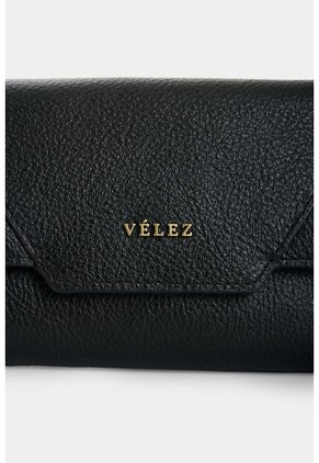 Billetera En Cuero Para Mujer Taupe Billetera En Cuero Para Mujer Taupe Negro VÉLEZ