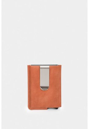 Porta Documentos De Cuero Miniwallet Porta Documentos De Cuero Miniwallet Naranja VÉLEZ